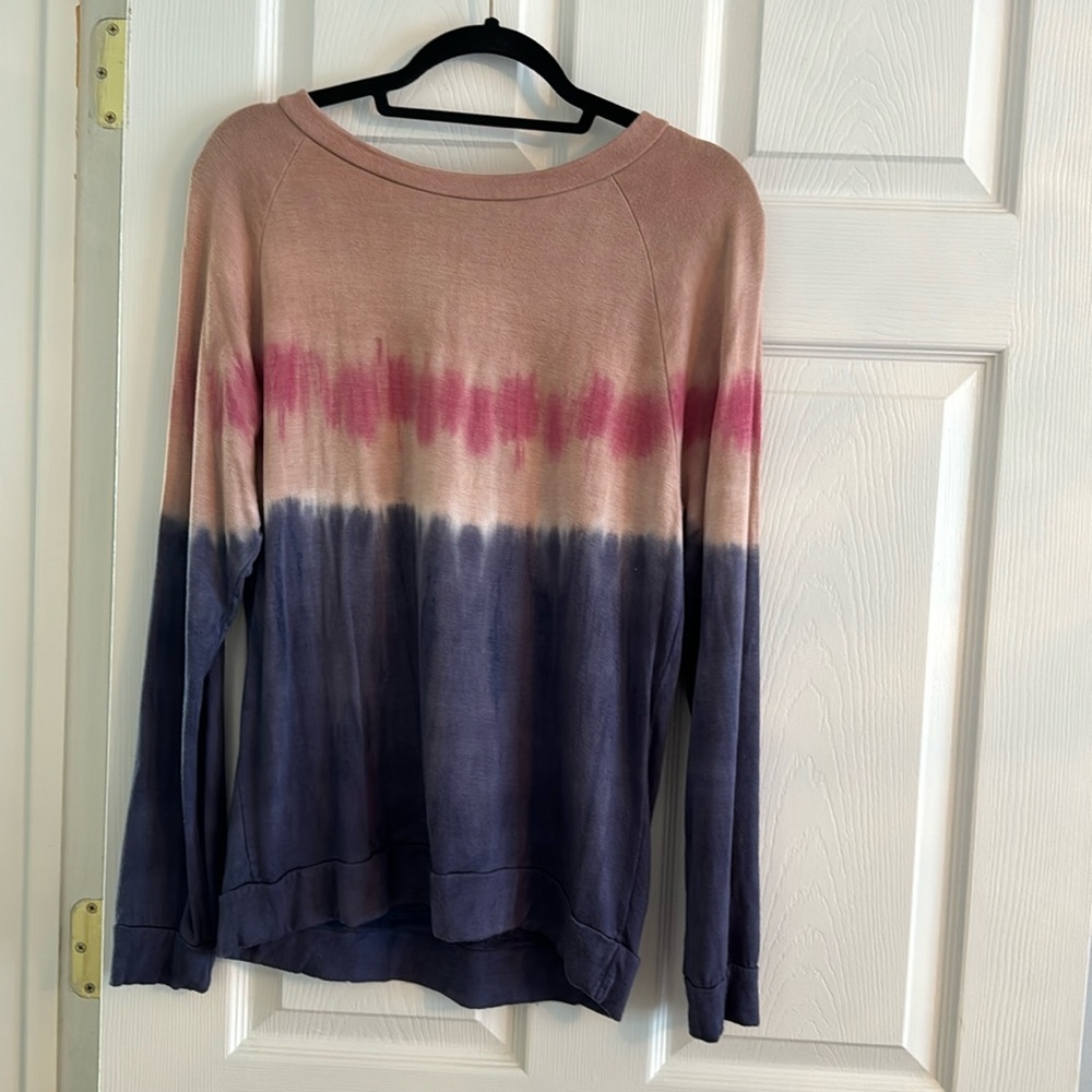 Tie dye loungewear top
